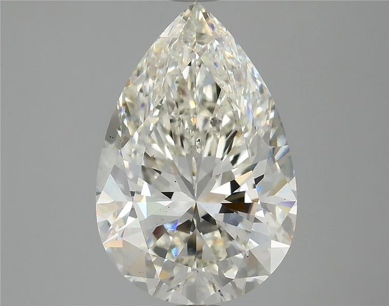 4.29ct I VS2 Very Good Cut Pear Lab Grown Diamond