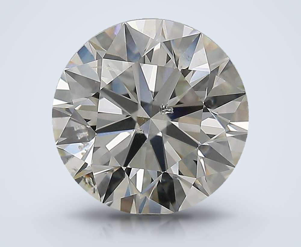 3.35 Carat Round Natural Diamond