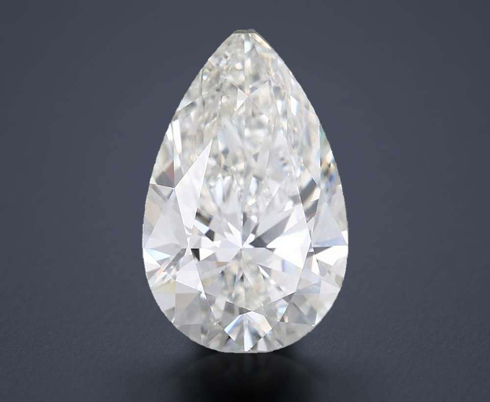 1.53 Carat Pear Lab Diamond