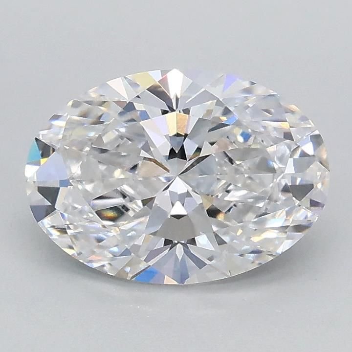 1.08ct D VVS2 Rare Carat Ideal Cut Oval Lab Grown Diamond