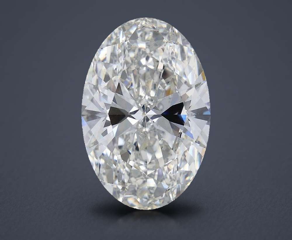 8.01 Carat Oval Lab Diamond