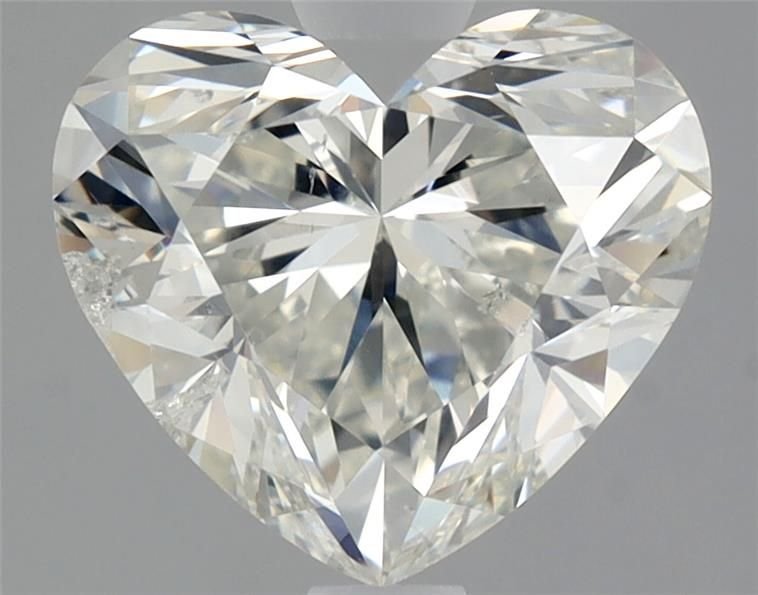 2.05ct H SI2 Rare Carat Ideal Cut Heart Diamond