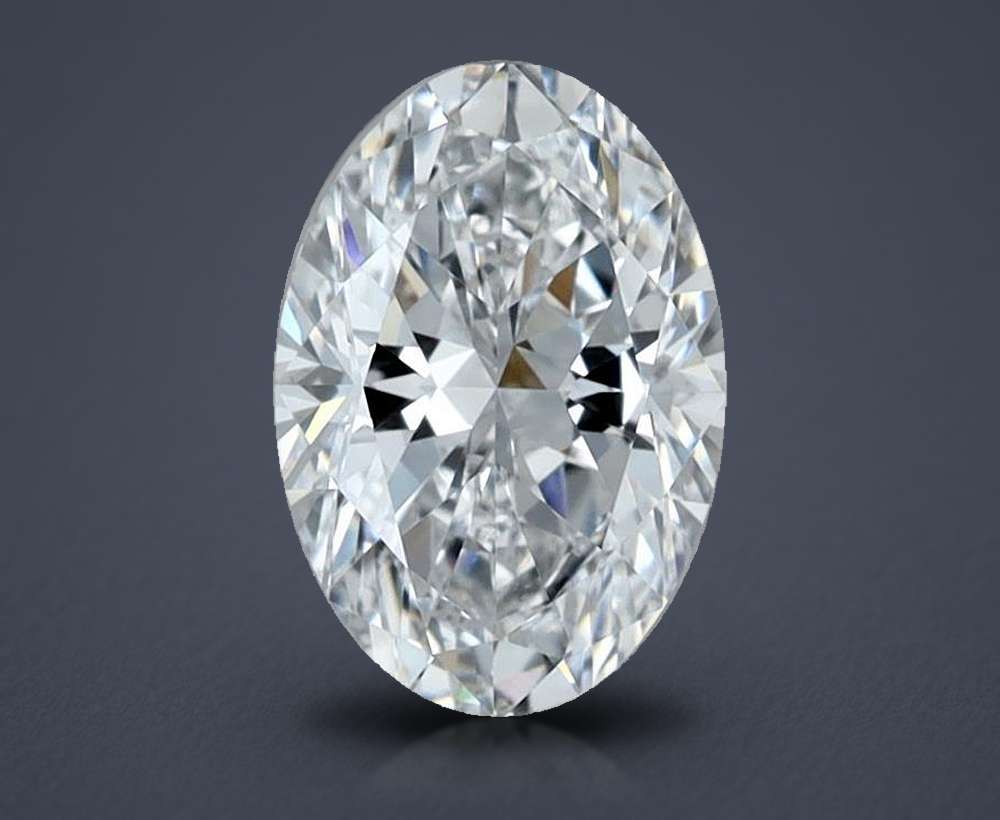 0.96 Carat Oval Natural Diamond