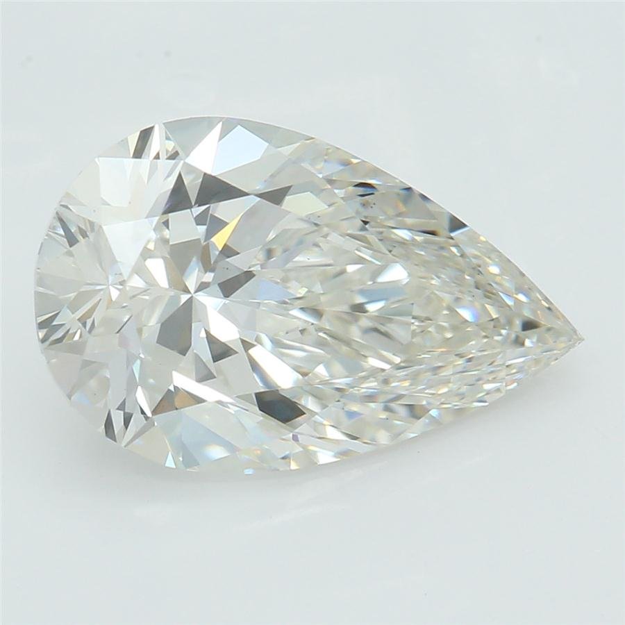 2.17ct H VS1 Rare Carat Ideal Cut Pear Lab Grown Diamond