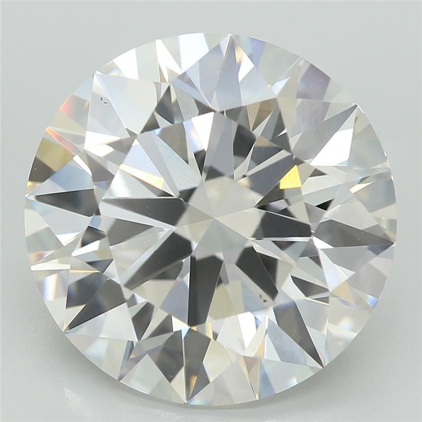 6.11ct E VS1 Rare Carat Ideal Cut Round Lab Grown Diamond