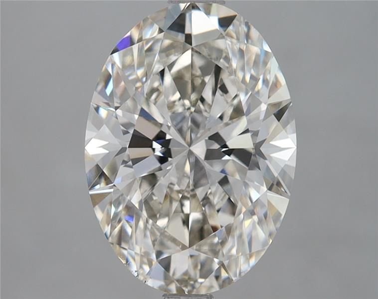 3.09ct I VS1 Rare Carat Ideal Cut Oval Lab Grown Diamond