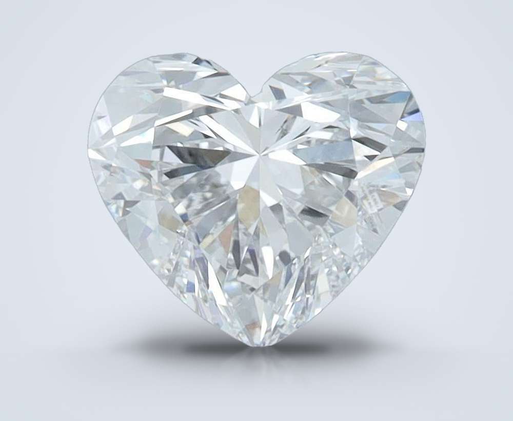 2.00 Carat Heart Lab Diamond
