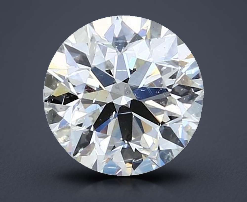 1.71 Carat Round Natural Diamond
