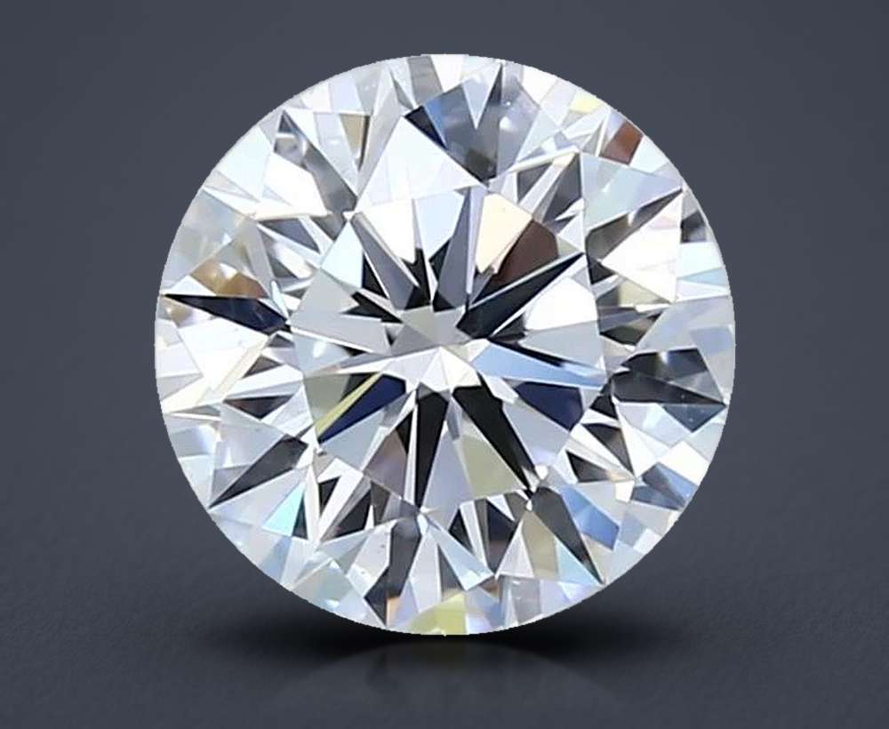 1.70 Carat Round Natural Diamond