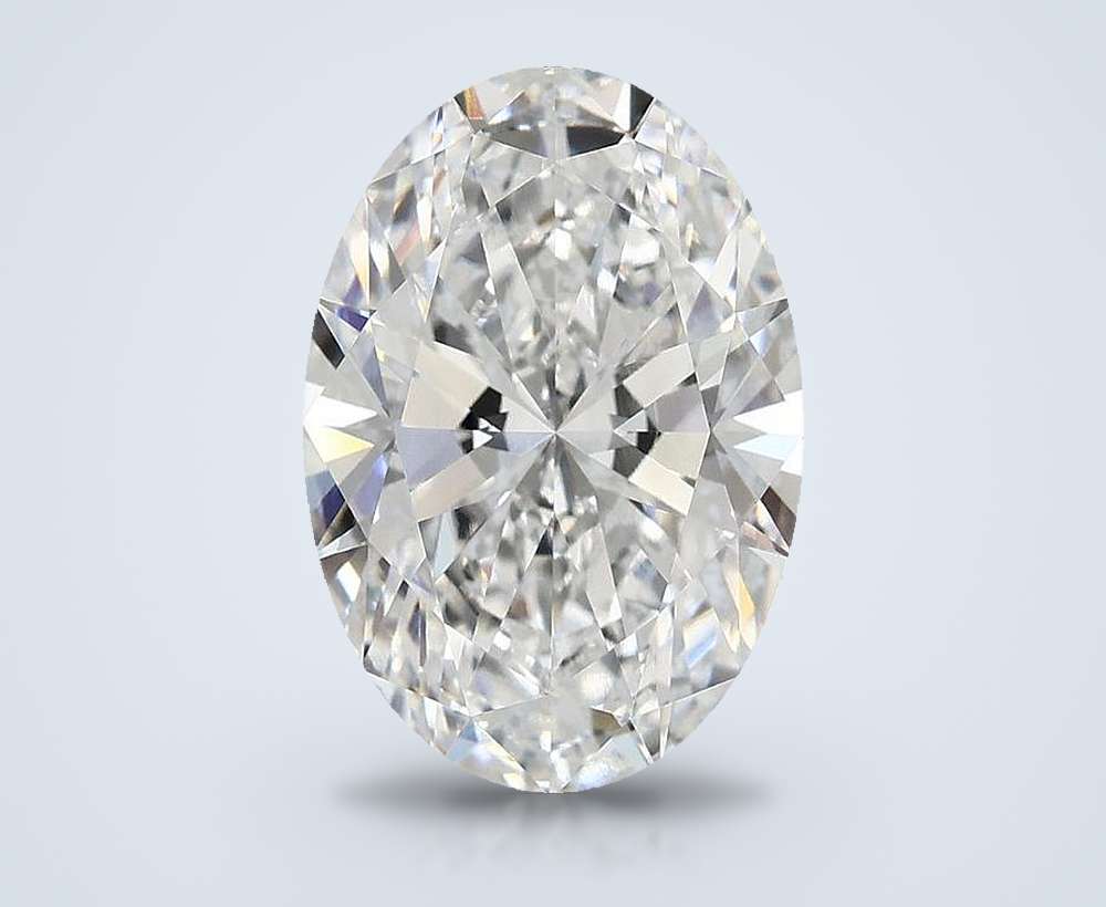 3.64 Carat Oval Lab Diamond