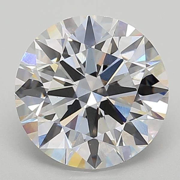 3.29ct F VS1 Rare Carat Ideal Cut Round Lab Grown Diamond