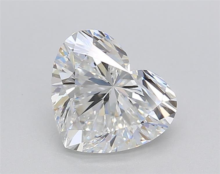 1.51ct D VS1 Rare Carat Ideal Cut Heart Lab Grown Diamond