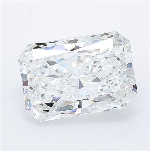 1.58ct E VVS2 Rare Carat Ideal Cut Radiant Lab Grown Diamond