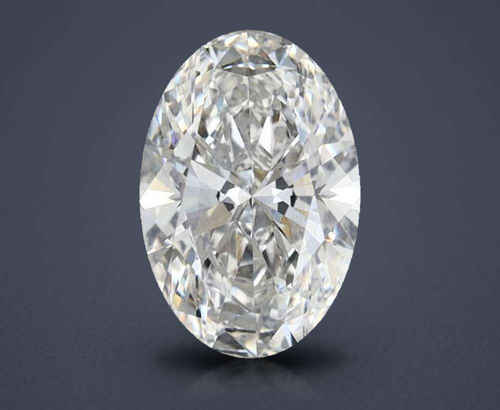 1.68 Carat Oval Lab Diamond