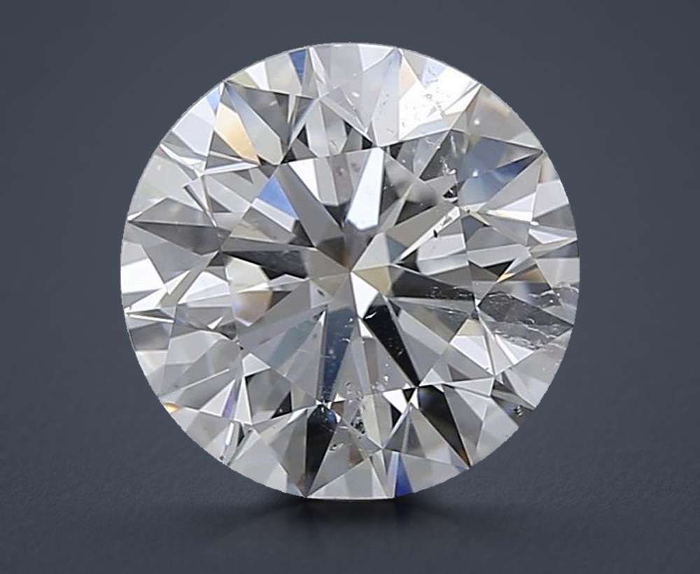 3.36 Carat Round Natural Diamond