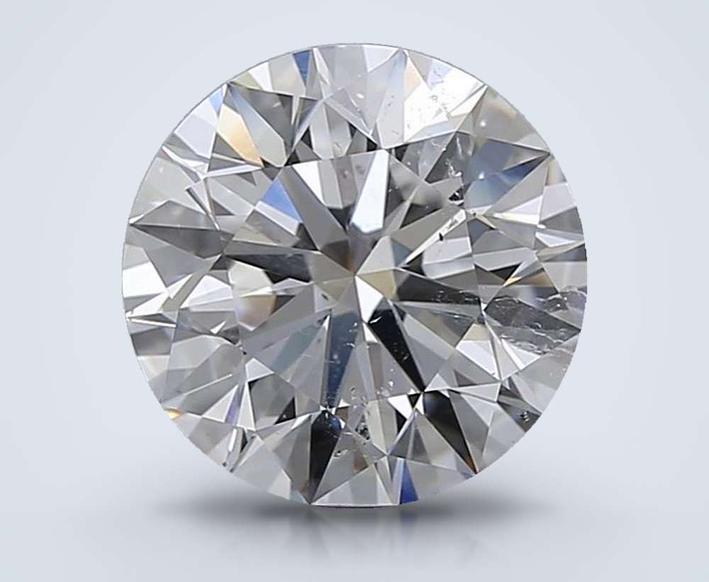 3.36 Carat Round Natural Diamond