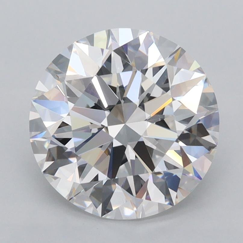 2.39ct D FL Rare Carat Ideal Cut Round Lab Grown Diamond