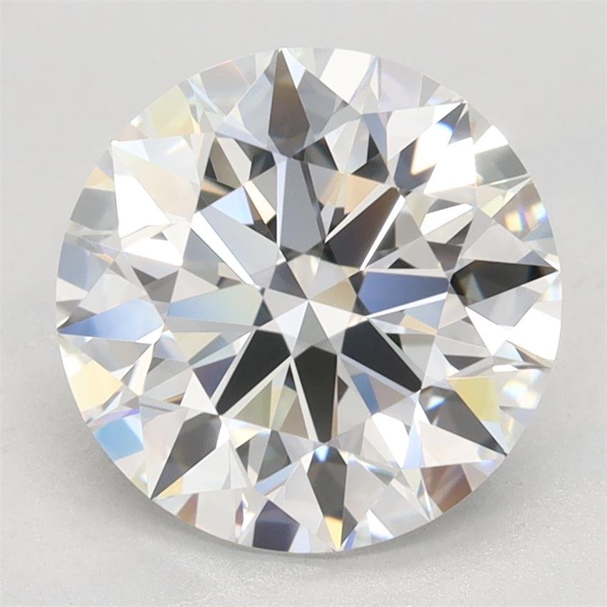 2.64ct E VVS1 Rare Carat Ideal Cut Round Lab Grown Diamond