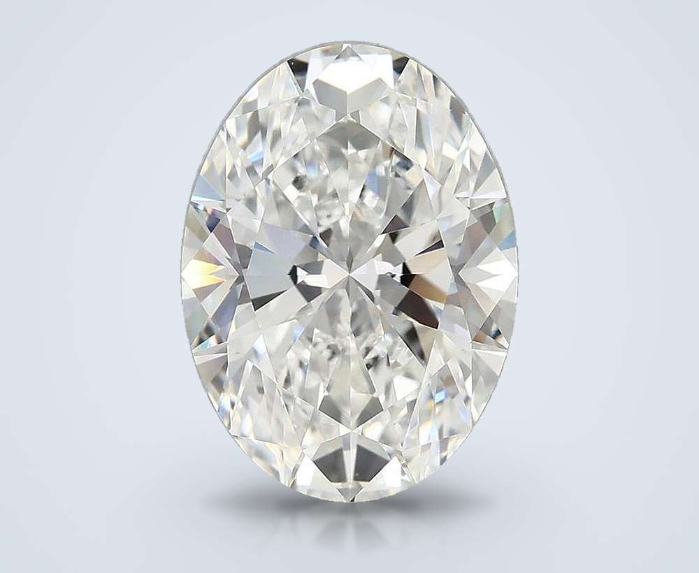 5.22 Carat Oval Lab Diamond