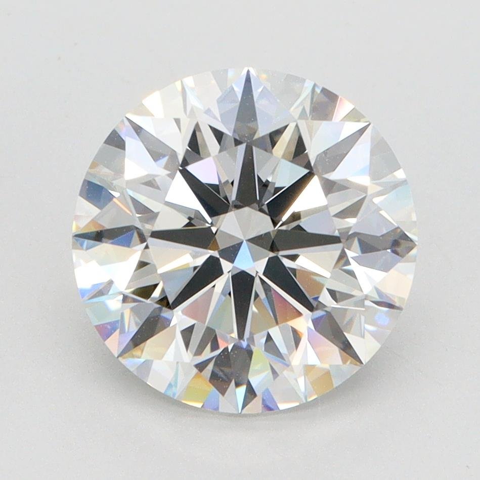 3.01ct H VS1 Rare Carat Ideal Cut Round Lab Grown Diamond