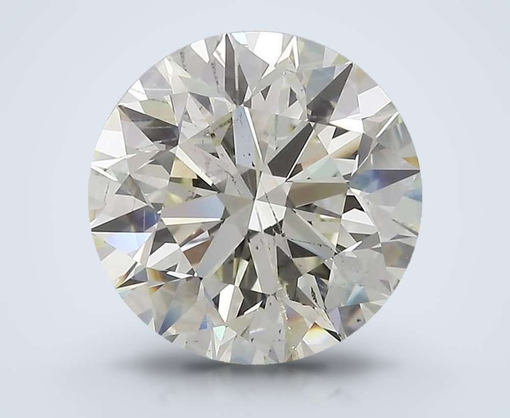 4.01 Carat Round Natural Diamond
