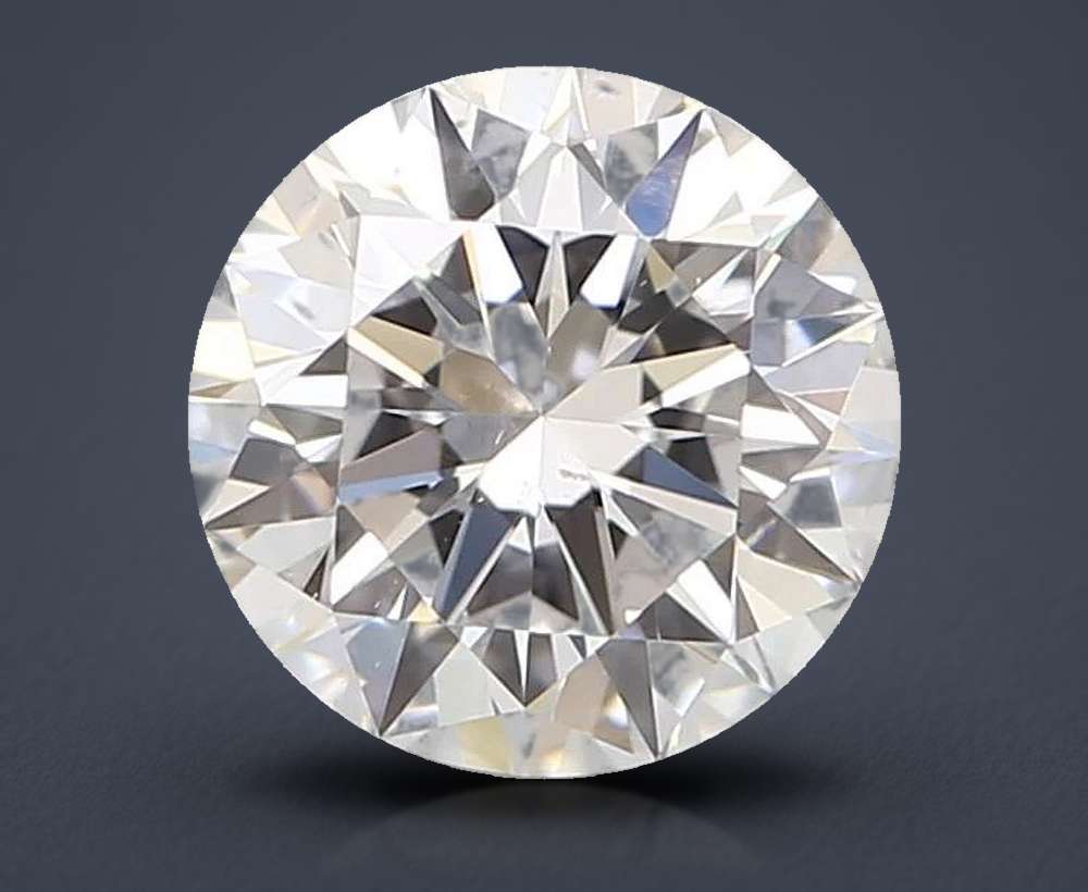 0.70 Carat Round Natural Diamond