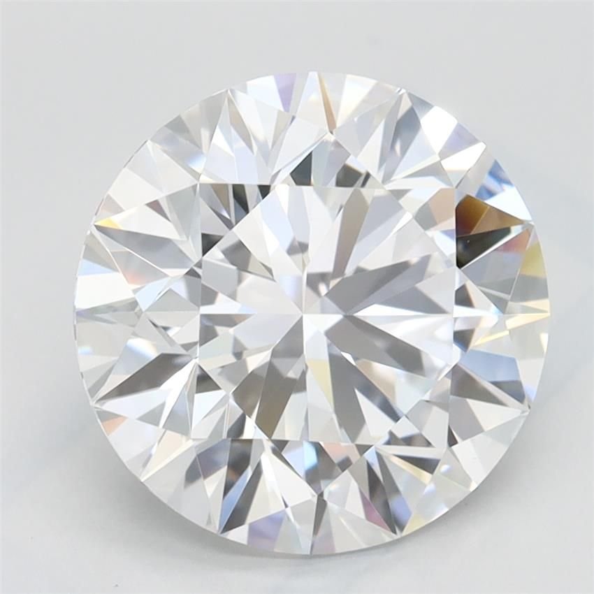 3.07ct E VVS2 Rare Carat Ideal Cut Round Lab Grown Diamond