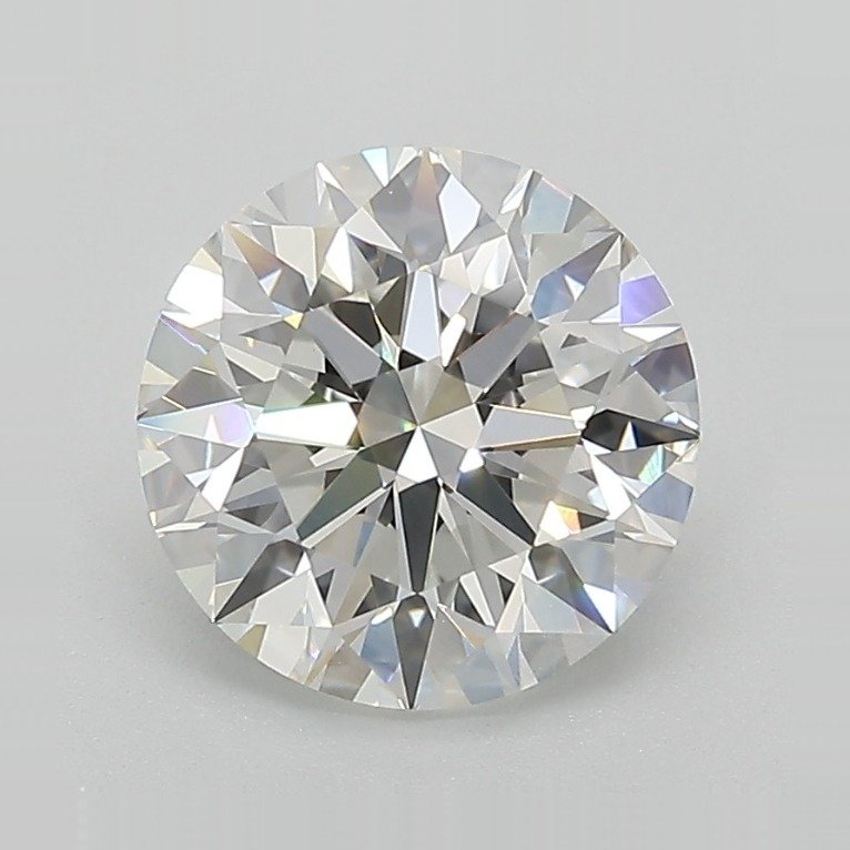 2.27ct F VVS2 Rare Carat Ideal Cut Round Lab Grown Diamond