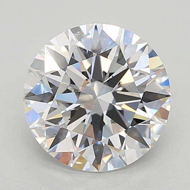 2.28ct F VS1 Rare Carat Ideal Cut Round Lab Grown Diamond