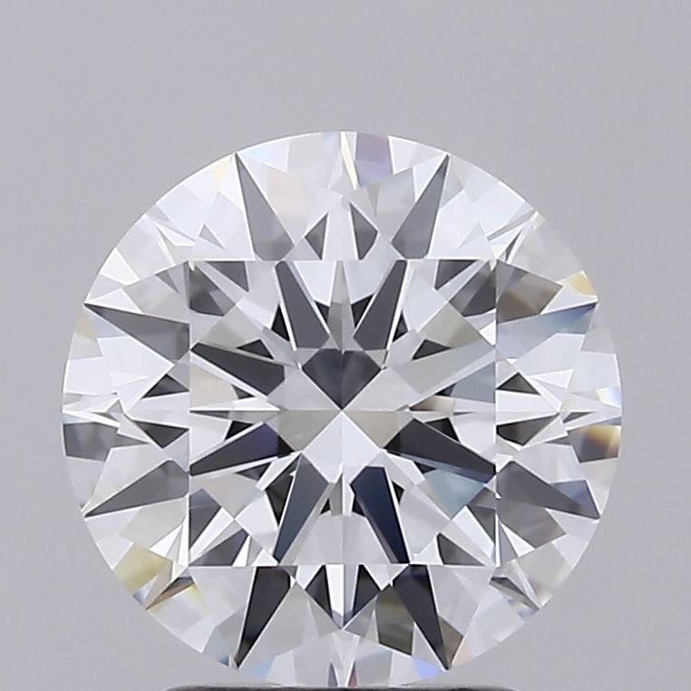 2.58ct F IF Rare Carat Ideal Cut Round Lab Grown Diamond