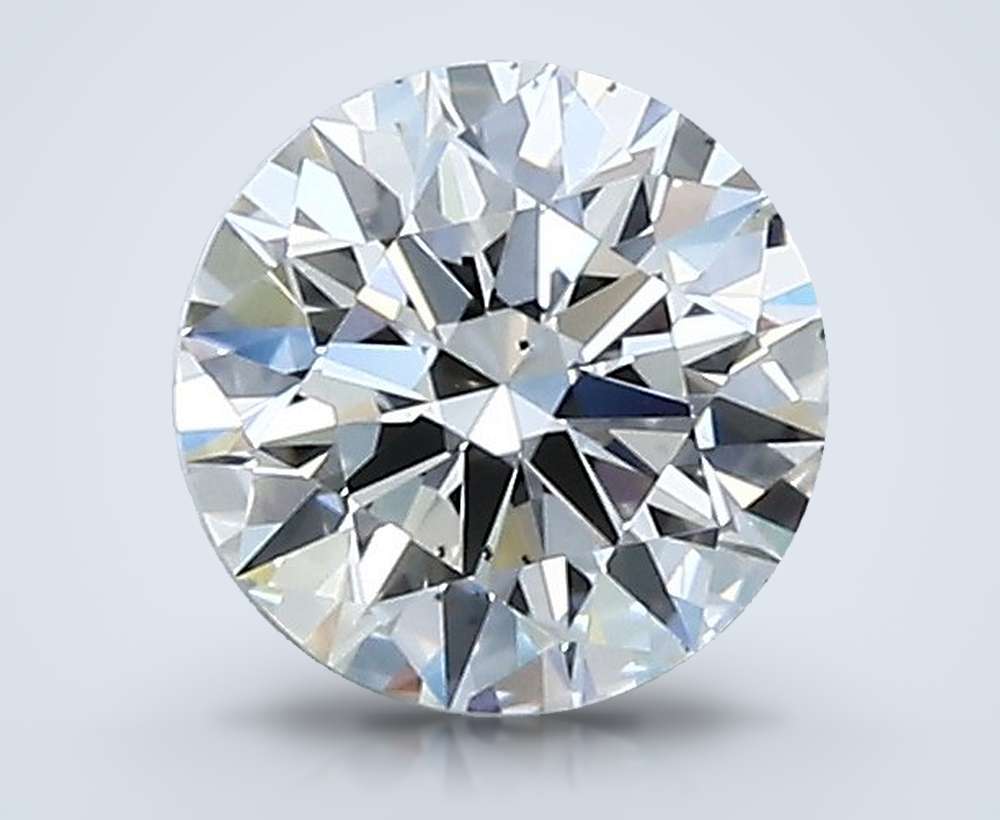 0.65 Carat Round Natural Diamond