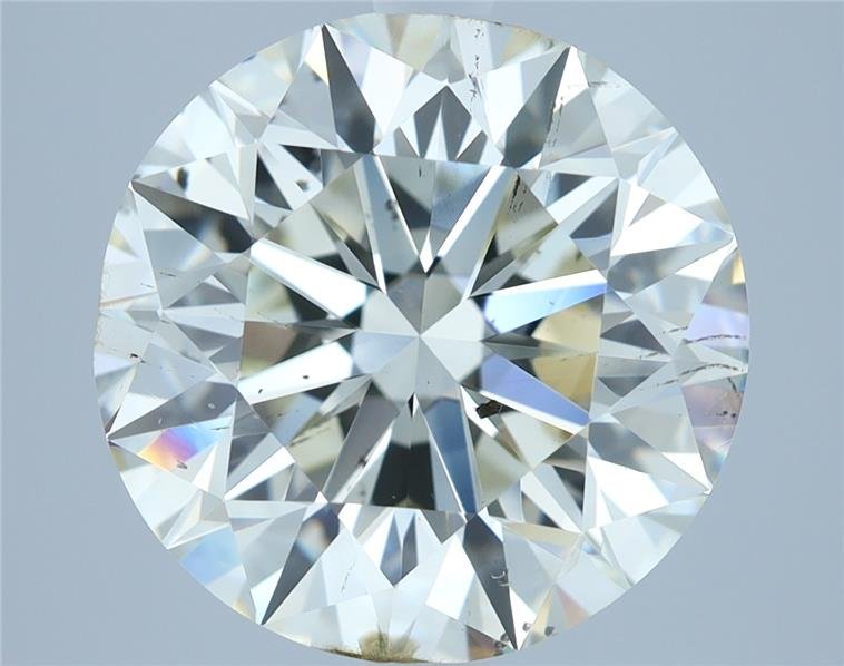 5.01ct K SI1 Excellent Cut Round Diamond