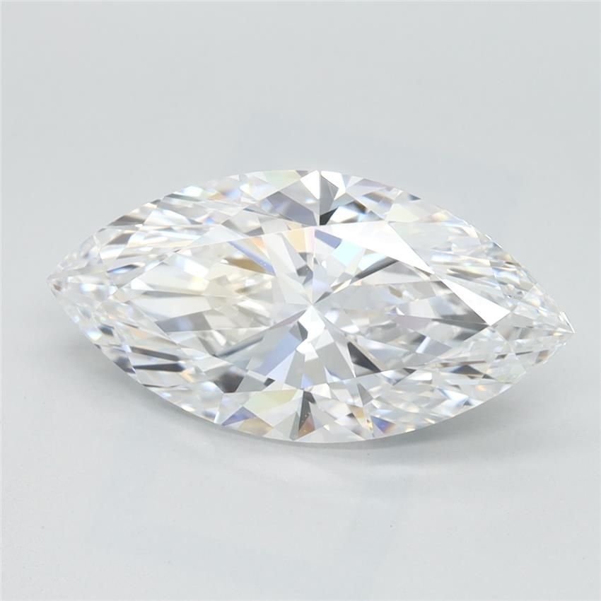 2.43ct D VVS1 Very Good Cut Marquise Lab Grown Diamond