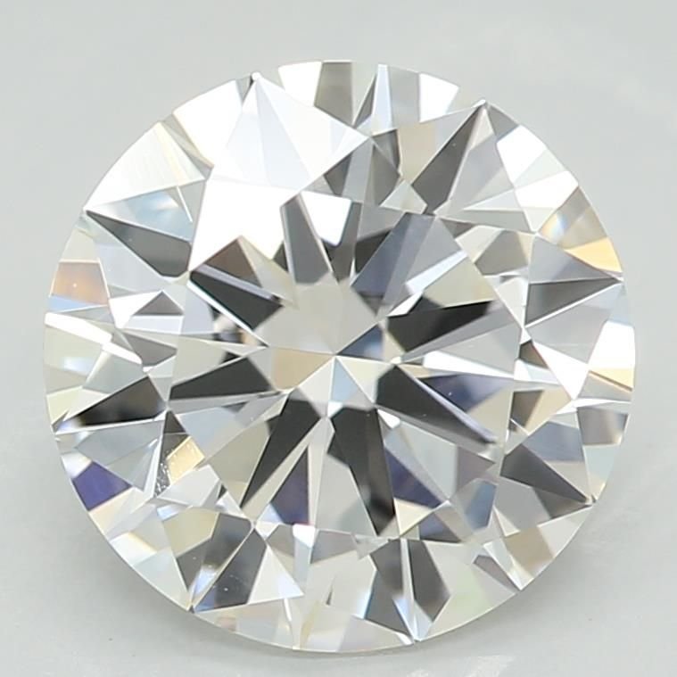 1.37ct F VVS2 Very Good Cut Round Lab Grown Diamond