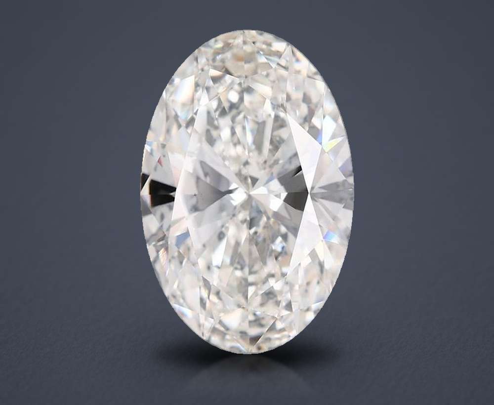 3.21 Carat Oval Lab Diamond