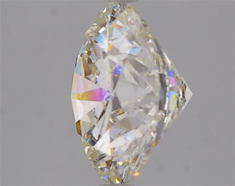 4.06ct I SI2 Rare Carat Ideal Cut Round Lab Grown Diamond