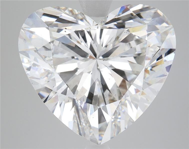 10.48ct G SI1 Rare Carat Ideal Cut Heart Lab Grown Diamond