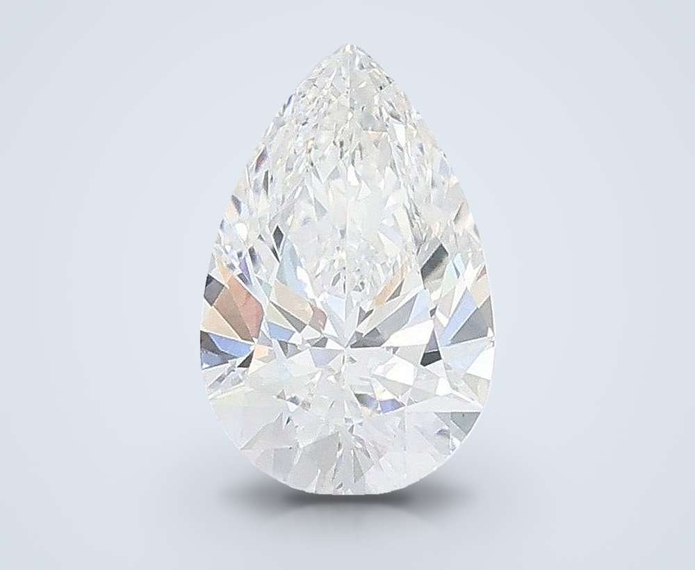 1.00 Carat Pear Lab Diamond