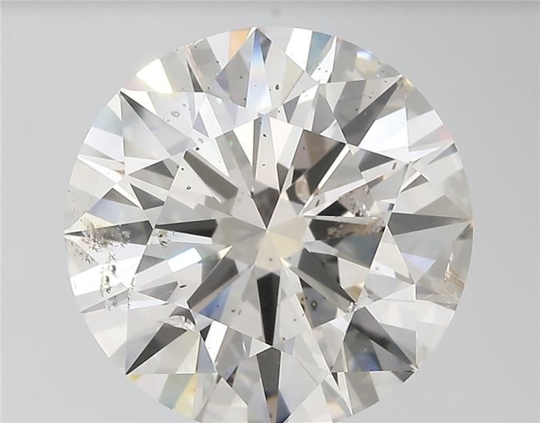10.01ct K SI2 Rare Carat Ideal Cut Round Diamond