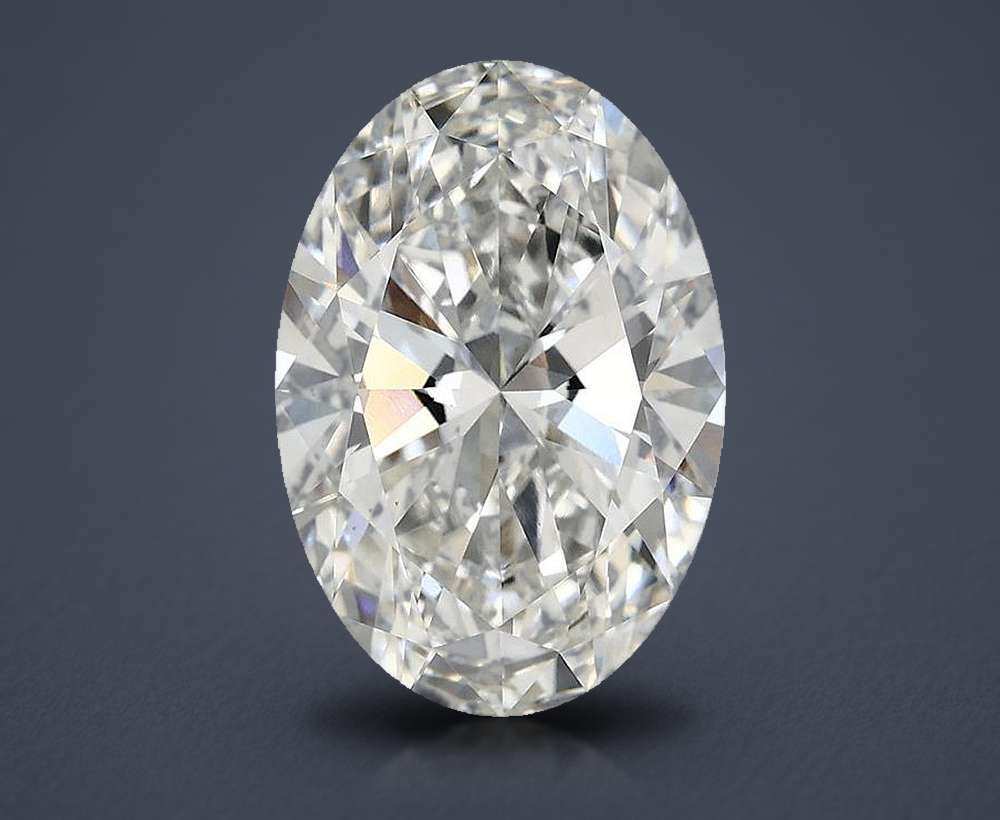 3.70 Carat Oval Lab Diamond