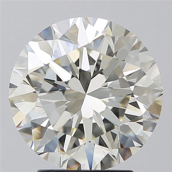 3.51ct J VVS1 Excellent Cut Round Diamond