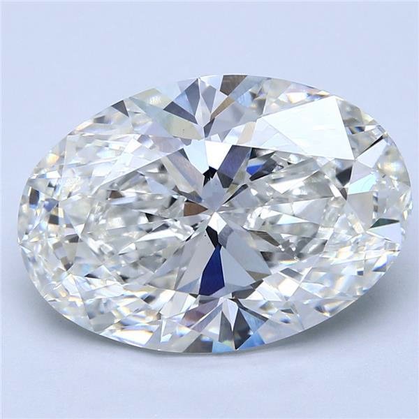 8.10ct G VS1 Excellent Cut Oval Lab Grown Diamond