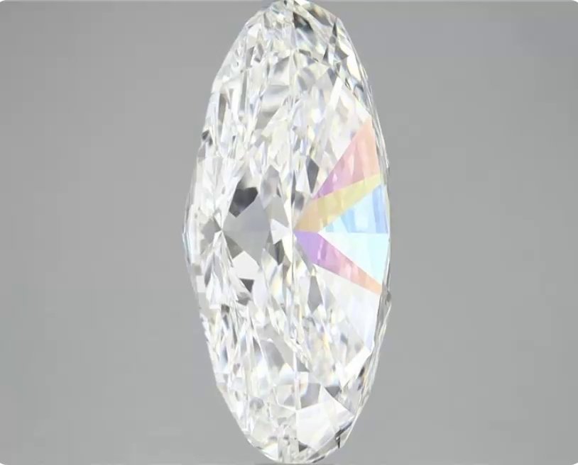 4.61 Carat Oval Lab Diamond