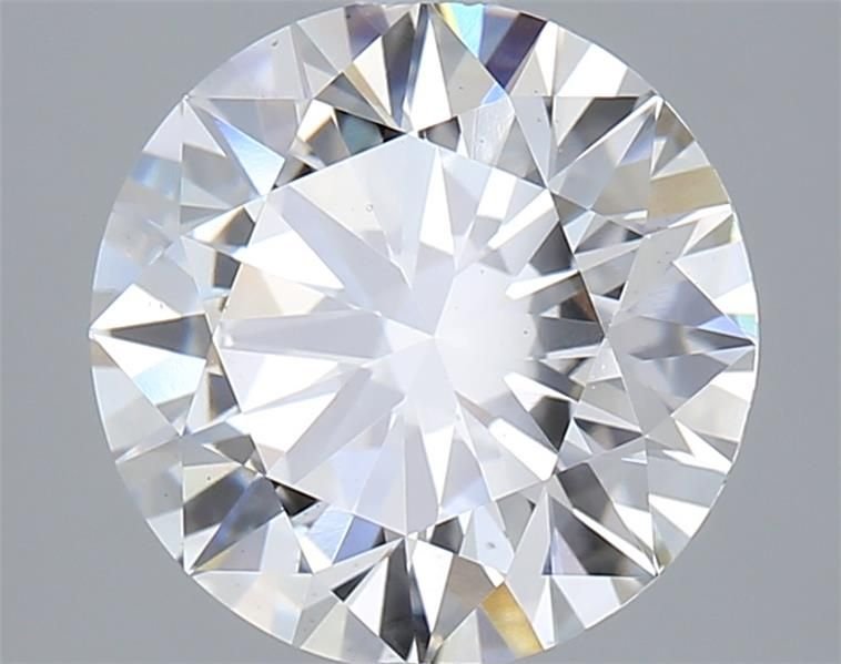 3.02ct H VS2 Excellent Cut Round Lab Grown Diamond