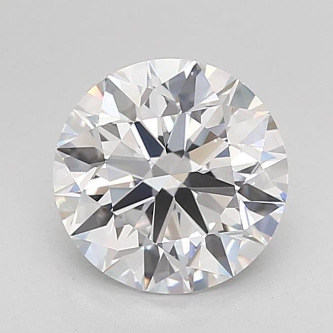 2.12ct D VVS2 Rare Carat Ideal Cut Round Lab Grown Diamond