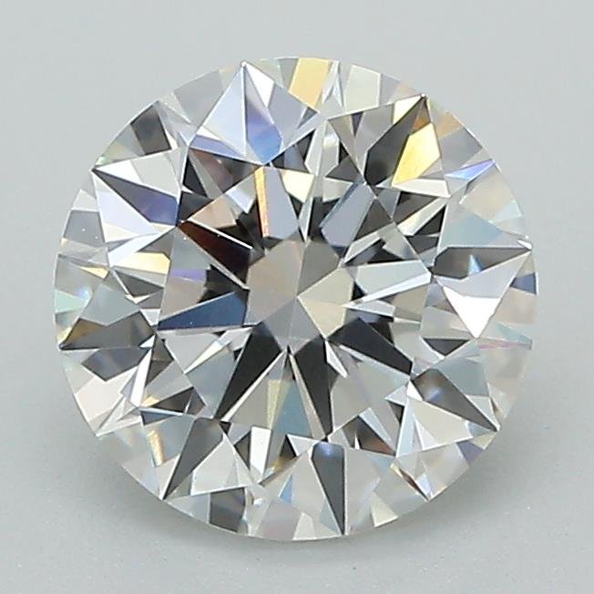 1.62ct E VVS2 Rare Carat Ideal Cut Round Lab Grown Diamond