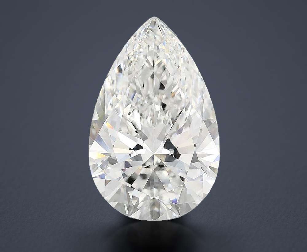 7.10 Carat Pear Lab Diamond