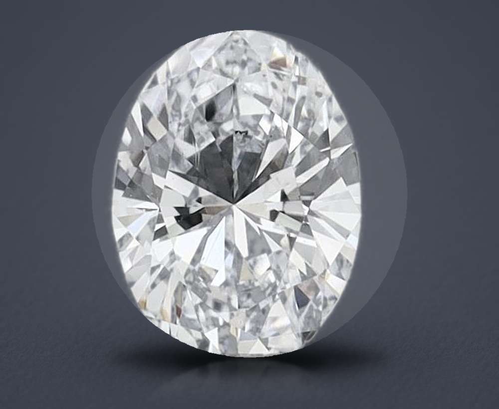0.35 Carat Oval Lab Diamond