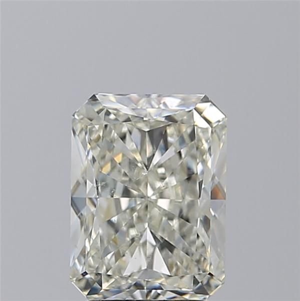 3.01ct K SI1 Rare Carat Ideal Cut Radiant Diamond