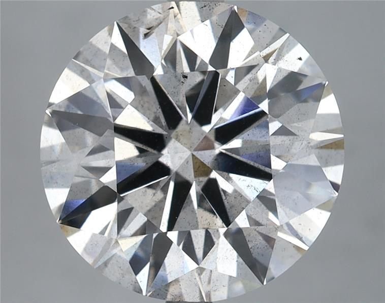 5.93ct I SI2 Rare Carat Ideal Cut Round Lab Grown Diamond